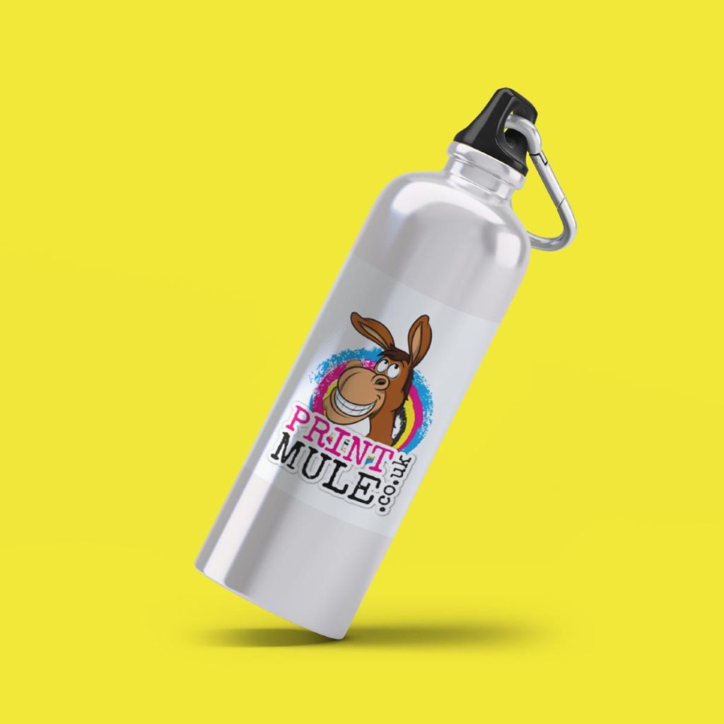 Print Mule Aluminium Water Bottle